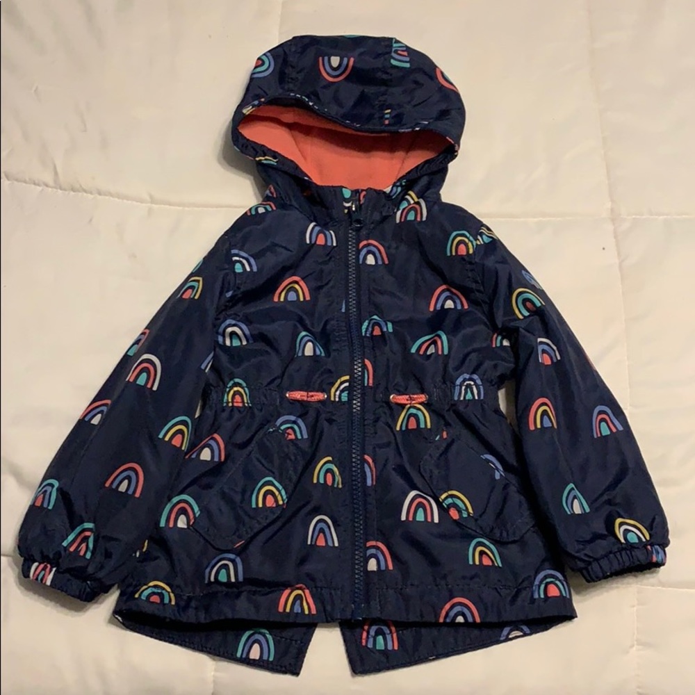 Fleece lined windbreaker